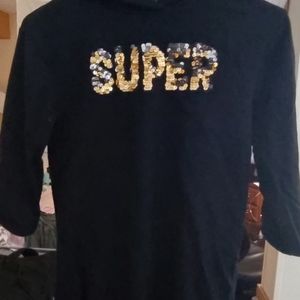 Shein youth half sleeve hoodie